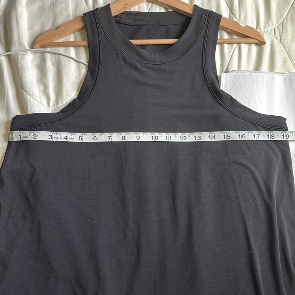 Lululemon Black jersey training tank top - Picture 7 of 9
